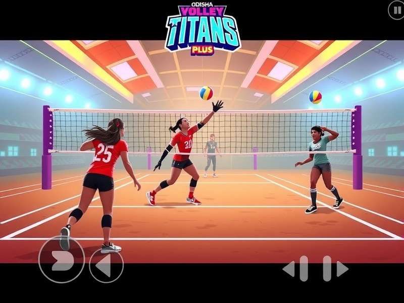 Odisha Volley Titans Plus Gameplay Screenshot